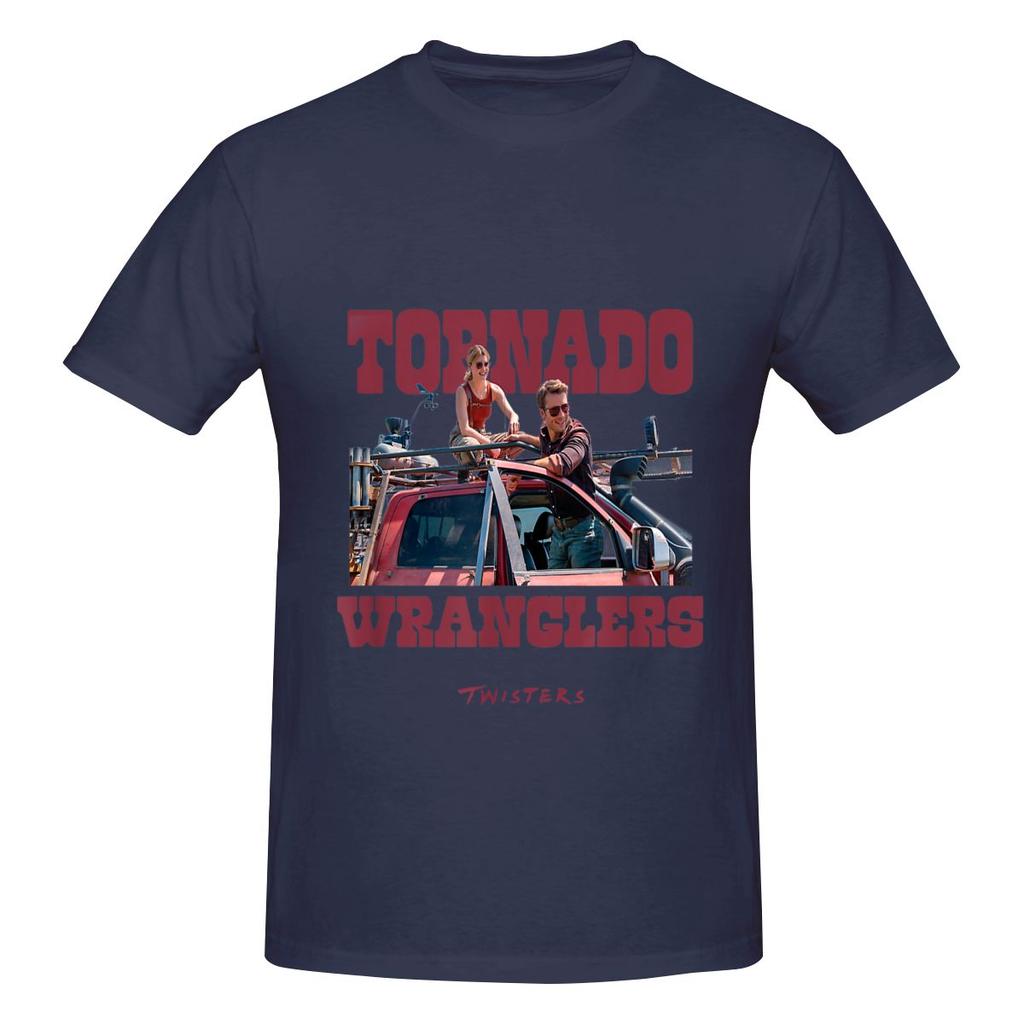 Lustige Twisters Tornado Wranglers Tyler Kate Unisex T-Shirts Bedruckte Oberteile Sind Locker Und Slim Fit Unisex T-Shirts