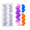Long Candle Molds 3-in-1 Heart Candle Molds for Making Candle Soap Room Decorations Valentines Gift