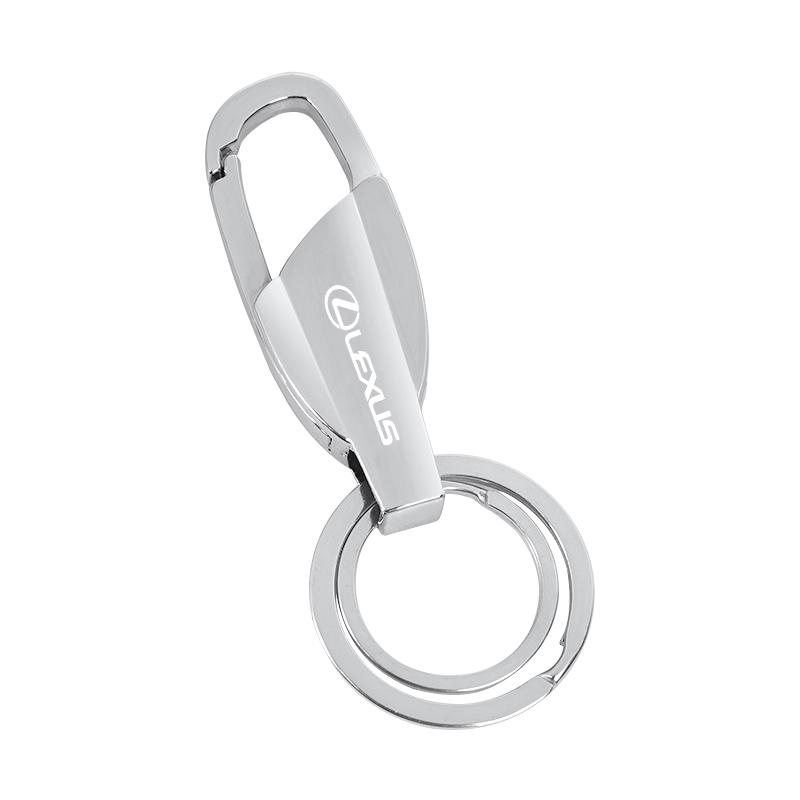 Lexus Car Zinc Alloy Key Ring Customize Emblem Keychain For FSPORT LBX NX RX 350h 450h ES UX 300e GS GX IS LS LX CT LC RC GX460