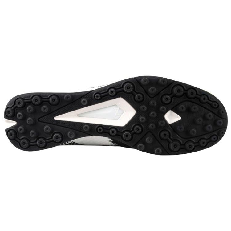 Li-Ning Artificial Turf AG (Rubber Short Studs) Slip-Resistant Durable Football Shoes Men Football Shoes White Black YSTT011-1