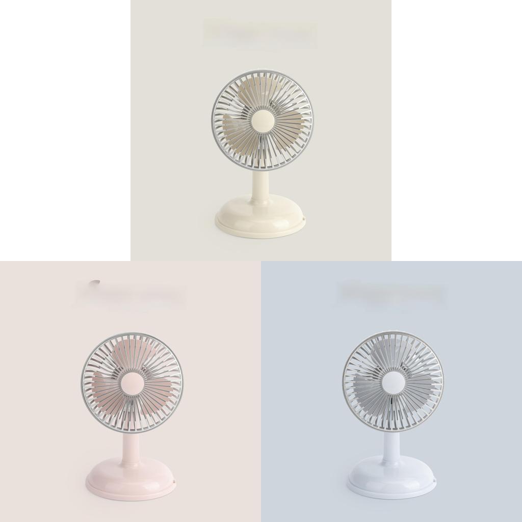 Classic Portable Usb Fan For Office And Dorm With 3speed Settings And Rechargeable Battery