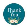 Darling Souvenir Round 1.6 Inches Peony Floral Baby Pink Thank You Stickers Wedding Gift-45