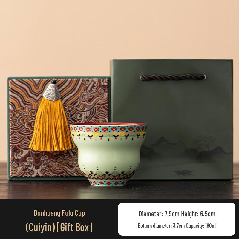 MY Xiyuanji Dunhuang Ceramic Master Teacup Gift Set