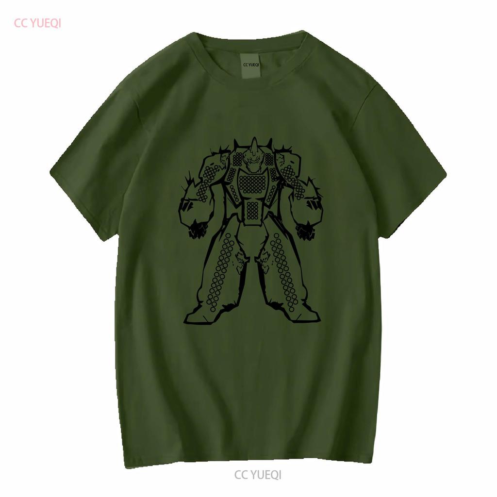 Battletech Mechwarrior Mech Schadenstabelle T-Shirt Vorder- und Rückseite Rüstungsklasse 10 Handgemacht s für Gamer Cool Robot Vintage Gewaschen