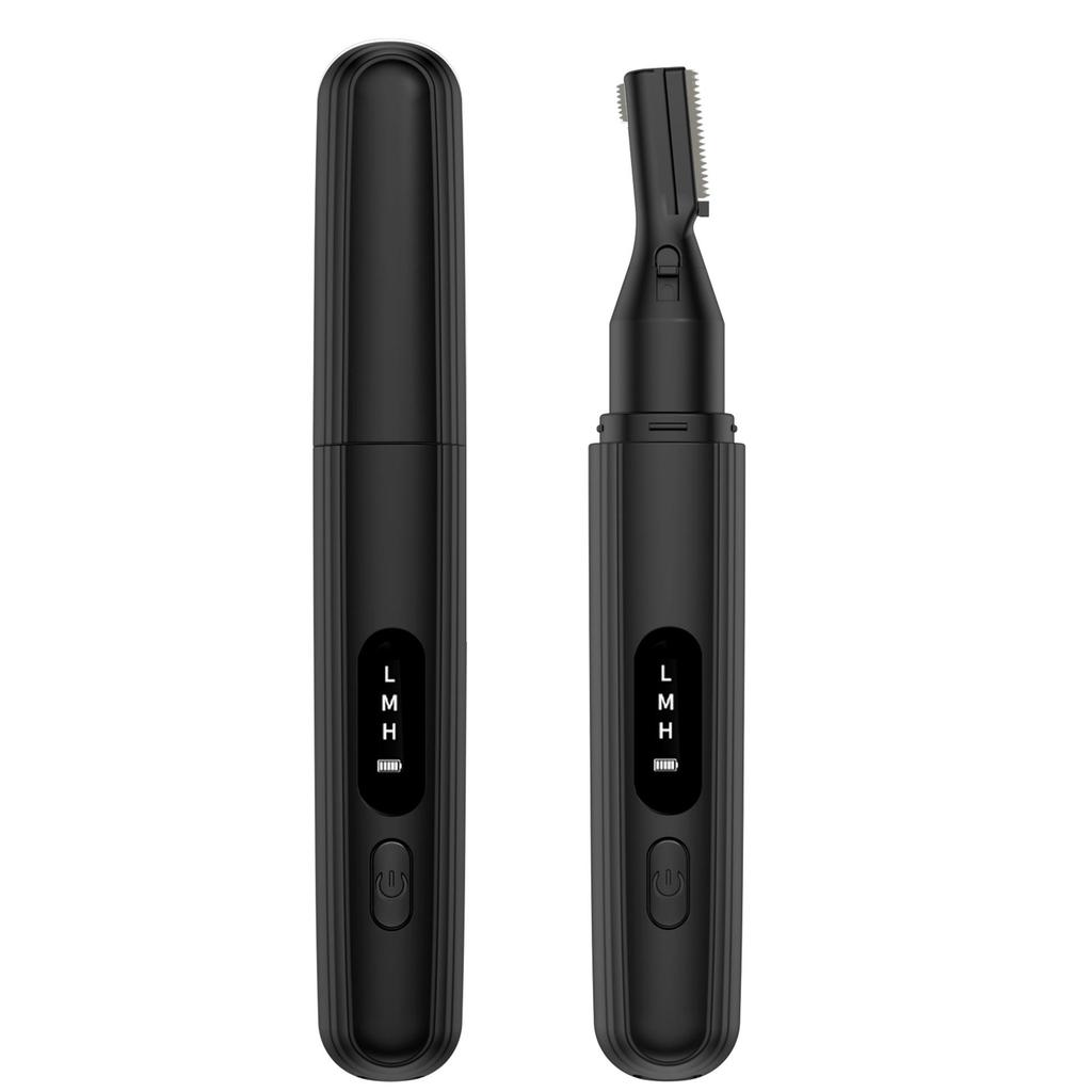 Rechargeable Electric Eyebrow Trimmer for Women - Mini Eyebrow Shaper, Hair Removal Razor & Beginner Pencil