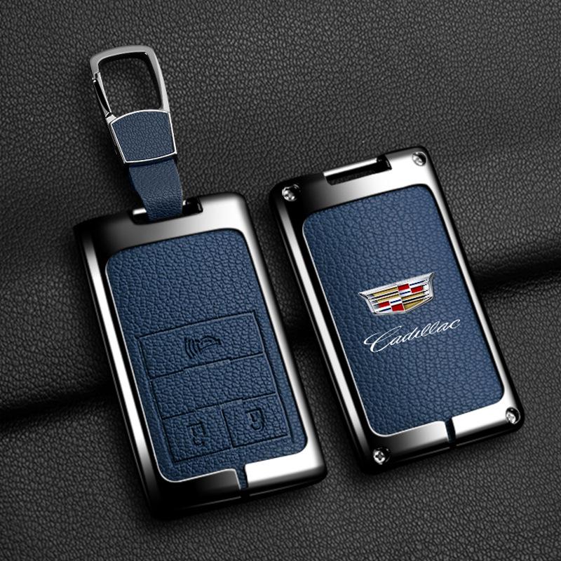 Cadillac Key Fob Shell for 13/14 XTS, Old CTS, Escalade, SLS, Seville, SRX - Suitable for Men & Women