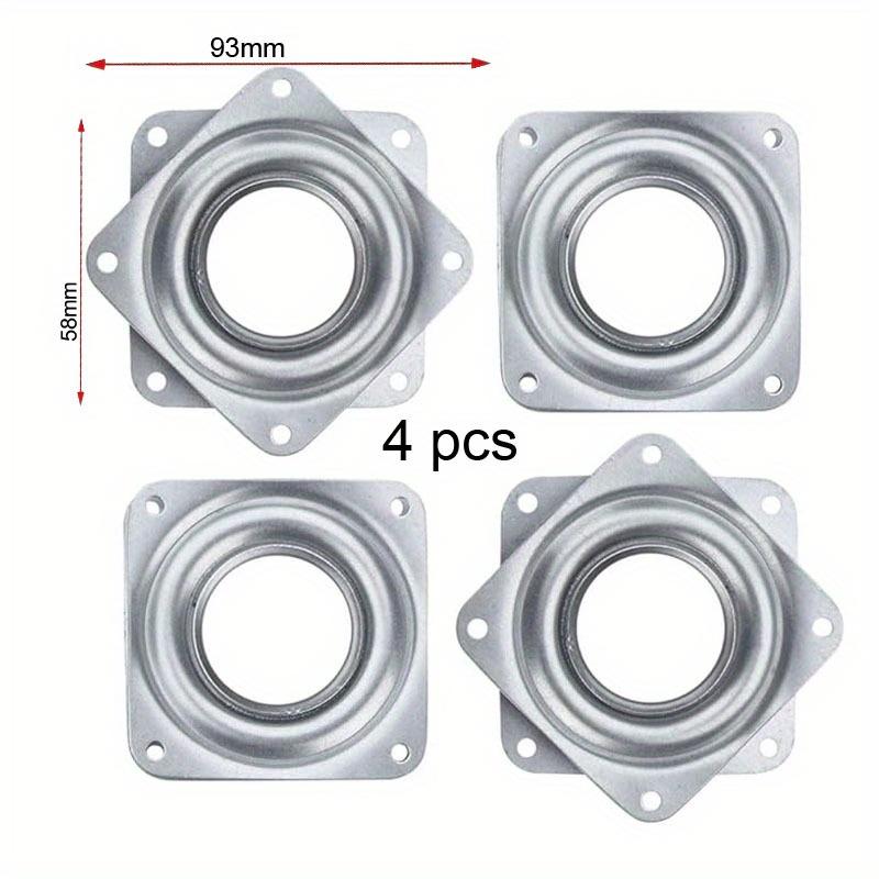 4pcs Turntable pounds Steel Ball Bearing Rotating Tray Strong Sturdy Table Cabinet
