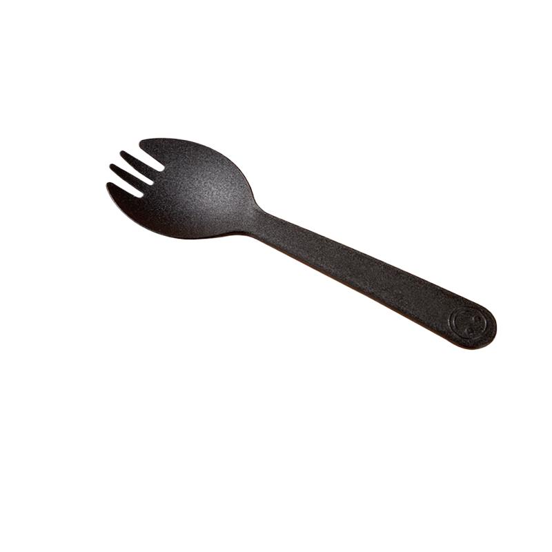 

Miaojie Frosted Black Disposable Dessert Spoons, 100-Pack
