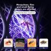 Rechargeable electric mosquito swatter , powerful lithium battery mosquito killer lamp, two-in-one mosquito repellent and killer device, fly swatter