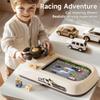 Elektrische Desktop-Rennspielkonsole Challenge Abenteuer Spaß Simuliertes Fahren Sicher Mini Robust Kinderauto Spielzeug Junge Mädchen Geschenk
