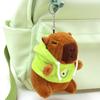 Capybara Plush Keychain: Cute Pull-out Toy & Internet Celebrity Pendant Charm
