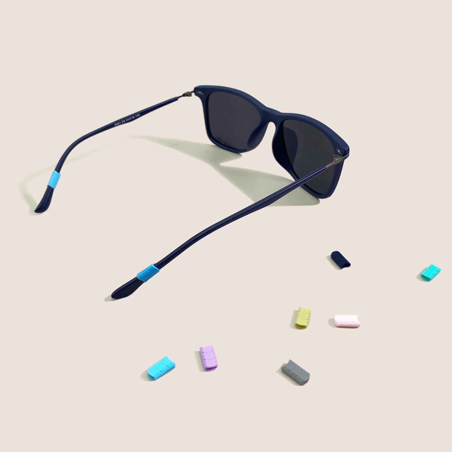 

Colorful Silicone Anti-Slip Eyeglass Ear Hooks and Sleeves