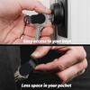 Mini Key Holder Keychain Portable Key Storage Buckle Clip Household Key Organizer For Men Women Compact 2-5 Key Chain Keyring
