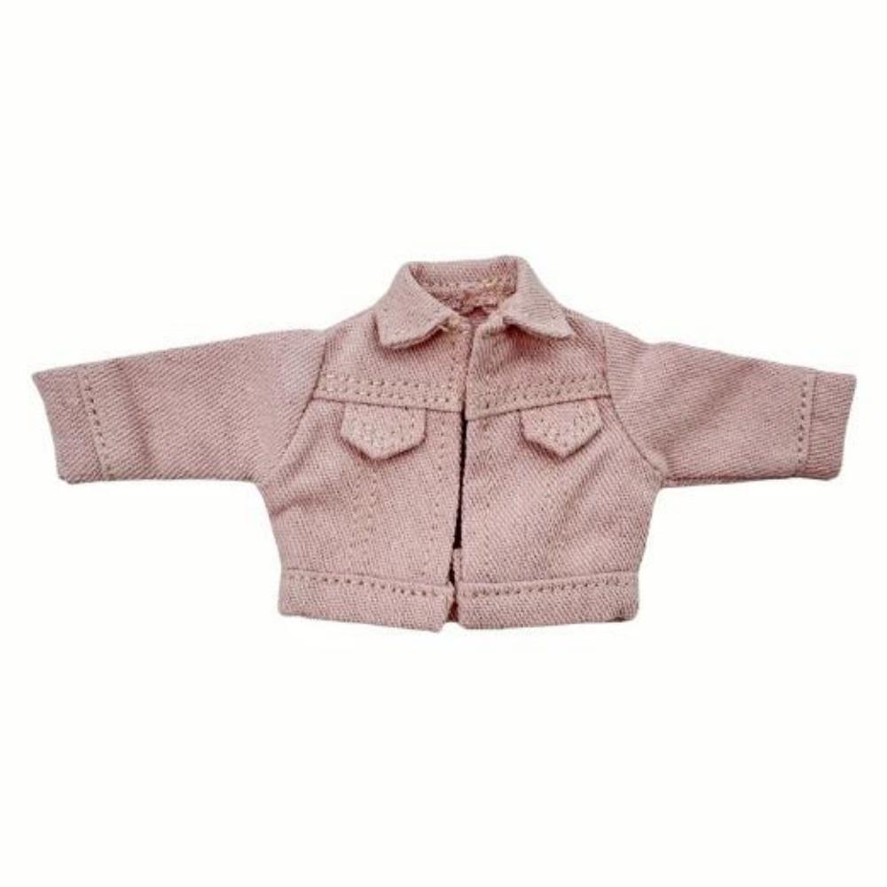 6 Colors Doll Clothes Jeans Coat Cute Mini Dolls Denim Jacket Doll Accessories Doll Tops for Obitsu11 Dolls 1/12 Bjd Dolls