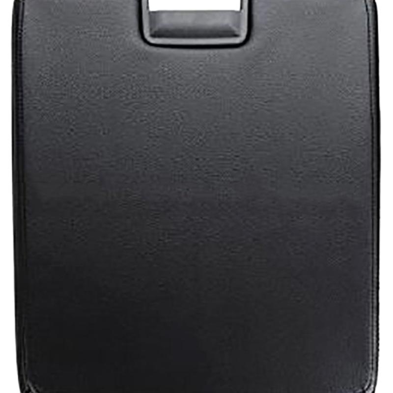 Auto Black Center Console Lid Kit Replacement Fit for Pickup Truck SUV Automobile Replacement