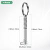 M METERXITY 4 Pack Fast Release Pins 316 Stainless Steel 6.3mm Diameter 65mm Long