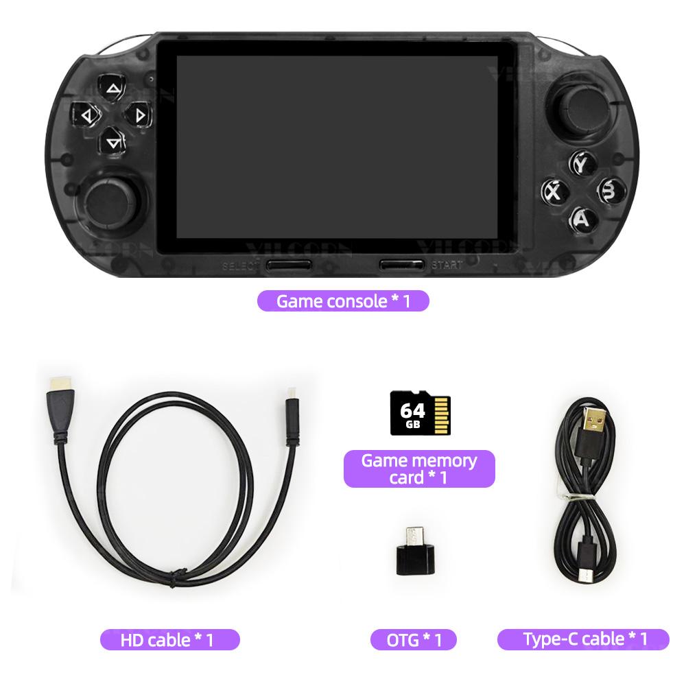 

Upgraded SF3000 Retro Handheld Game Player Compatible with HDMI Video Game Console 4.5 Inch IPS Screen Consola for PS1/GBA/SFC