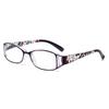 9 Pairs Of Women'S Fashionable Floral Reading Glasses Anti Blue Light Multi-Color Pattern Trendy Style Durable Glasses Set