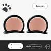 1 Pair Cute Soft Abs Bear Ear Decorations Lovely Kawaii Appearance Fit For Scooters Motorcycles Helmets