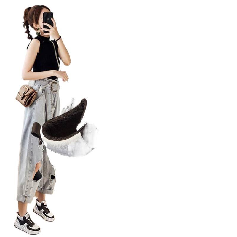 Dámské jarní 2025 platformové boty s vysokým svrškem – Lehké tenisky na silné podrážce zvyšující výšku