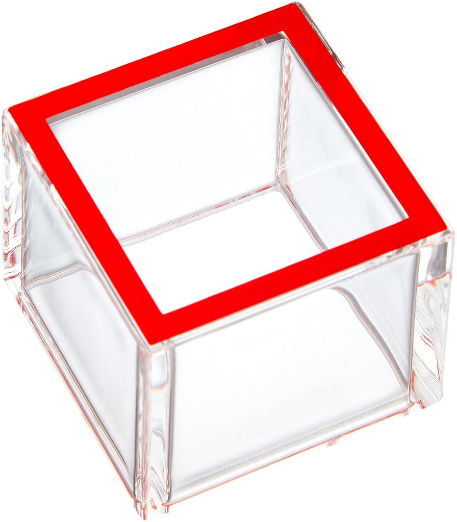 Yamako Mini Clear Masu 26982 (Red)