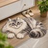 Shaped, 3D Animal Irregular Non-, Soft Plush Floor