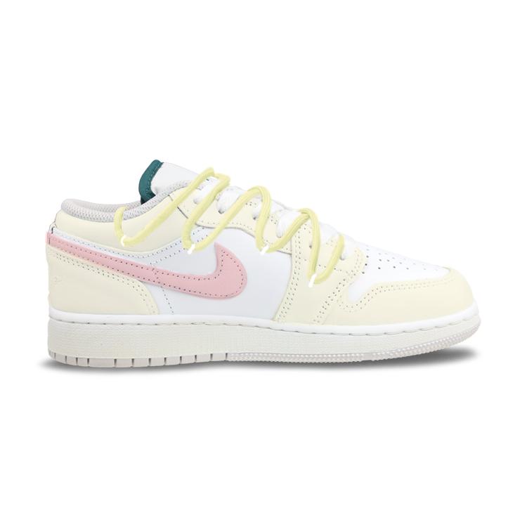 Jordan Air Jordan 1 Abriebfest Abriebfest Niedrig geschnitten Vintage Basketballschuhe Unisex Gelb FQ7687-300(Team325-)