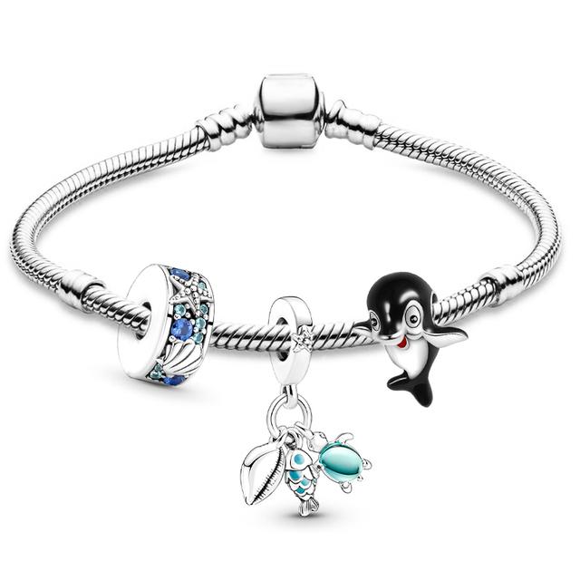 Breloques fantôme chauve-souris citrouille d'halloween, pendentif en perles avec breloques, bijoux pour femmes et enfants, haute qualité