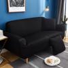 Solid Color Elastic Sofa Cover All-inclusive Old-fashioned Armrest Sofa Cover Fabric Dust Cover Light Luxury