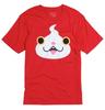 KOSZULKA ANIME Yo-Kai Yokai Watch TWARZ JIBANYANA Czerwona Nowa z metką 100% Autentyczna