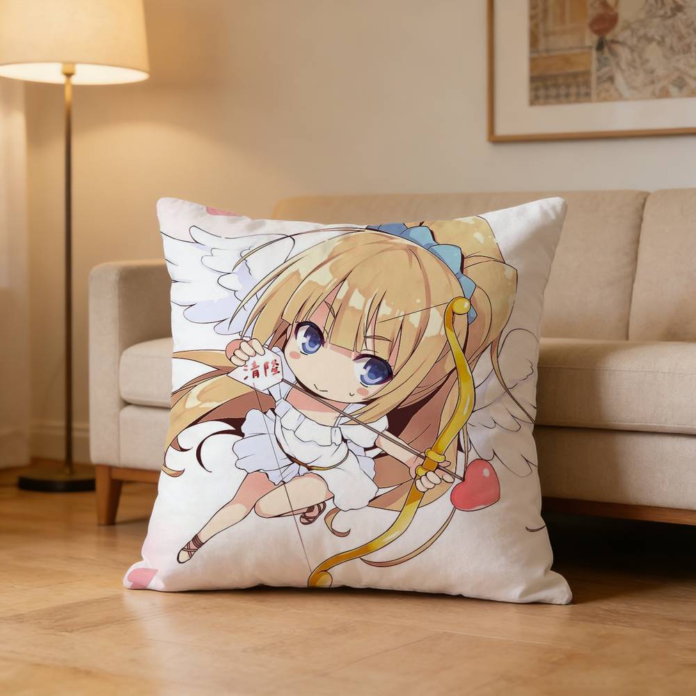KKei KKaruizawaS  Pillow Case Cushion Cover Throw Pillow Case For Car Sofa
