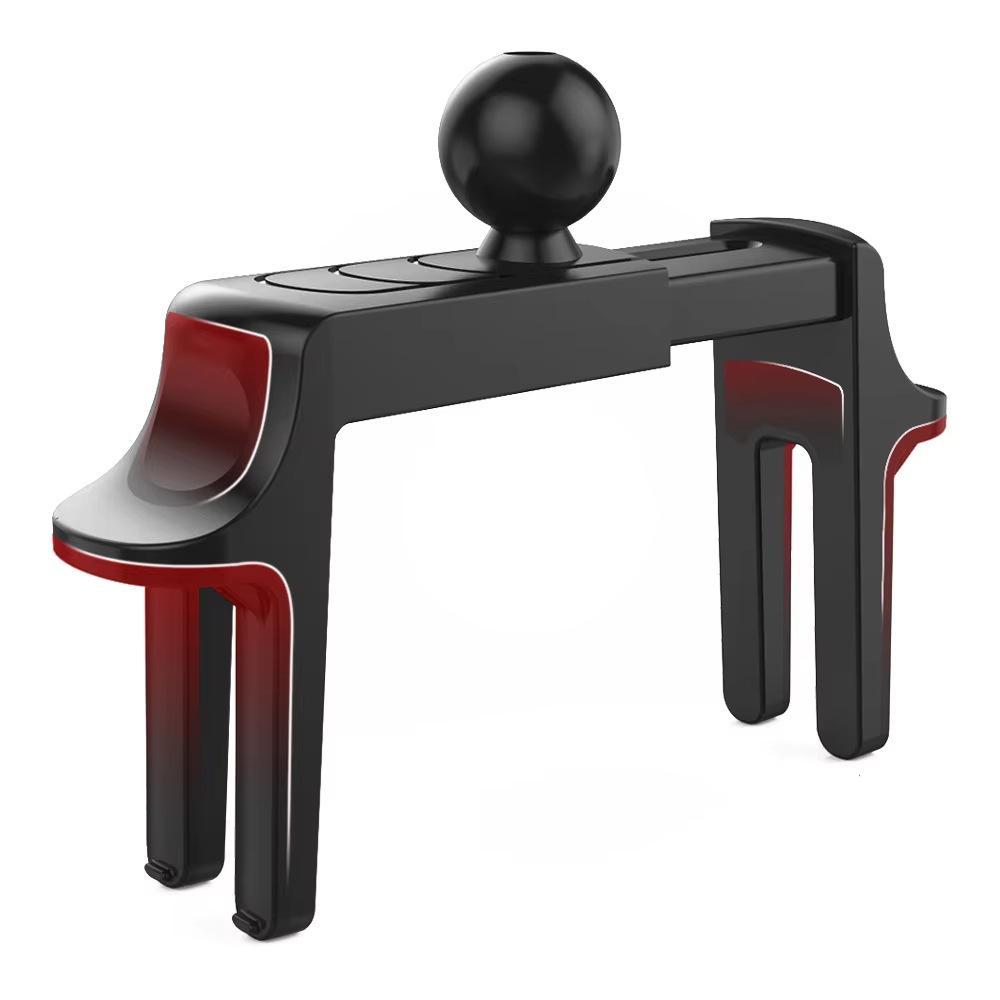 

Round Ball Air Vent Phone Holder & Wireless Charger - Multi-functional Navigation Mount чёрный