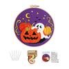 Halloween Embroidery Kit with Cute Design for DIY Crafts
