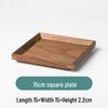 ZISIZ Wooden Serving Tray & Plate