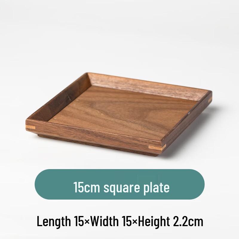 ZISIZ Wooden Serving Tray & Plate