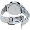 No Q Q [citizen Q Q] Watch Digital Radio Wave Solar Waterproof Date Metal Band MhS5 200 Men S Silver