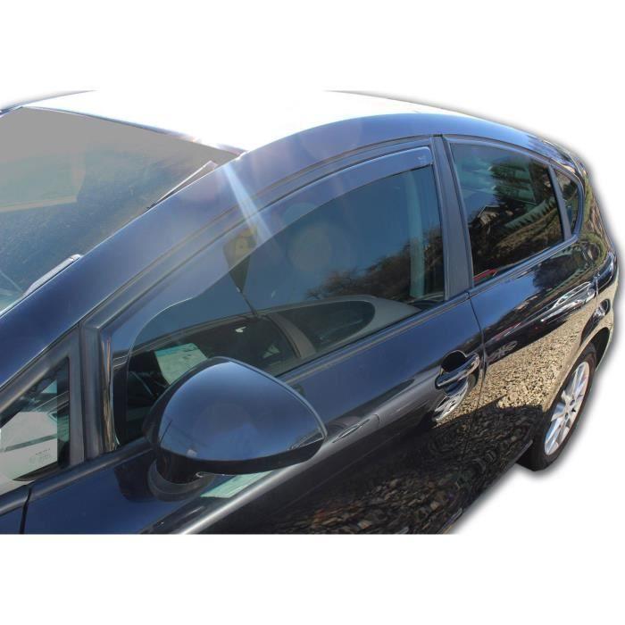 J&amp;J AUTOMOTIVE | Heko Deflecteurs d'air Déflecteurs de Vent Pour Seat Leon 2 2005-2012