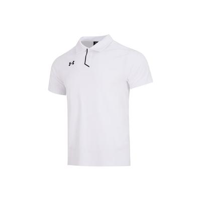 Polo en Tricot Performance Coupe Régulière Logo en Relief Homme Hauts Blanc 22500515-100