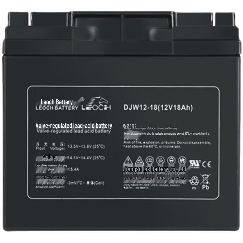 LEOCH DJW12-18 Valve Regulated Lead-Acid UPS Battery 12V