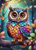 Bullglesup Owl Jigsaw Puzzle with Poster, 1,000 Pieces