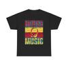 House Music Graphic T Shirt Retro EDM Music Lover Unisex Heavy Cotton Tee