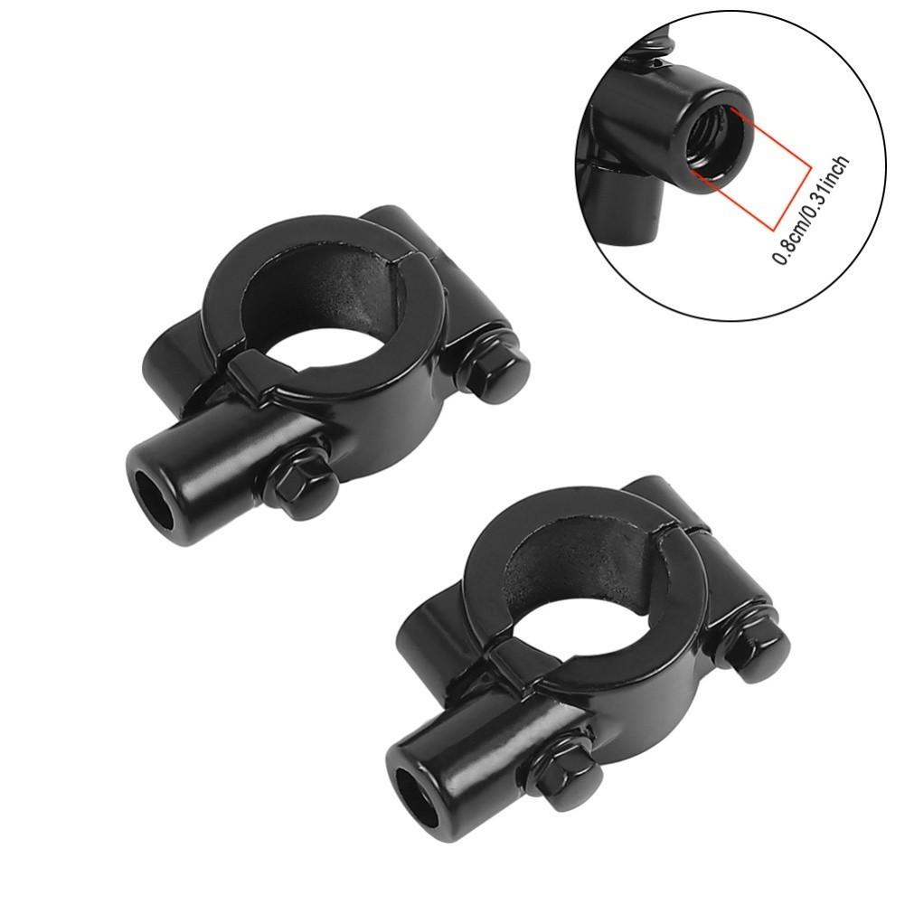 

Electric Scooter Bracket Rearview Mirror Mount Lightweight Bracket 2PC--10mm