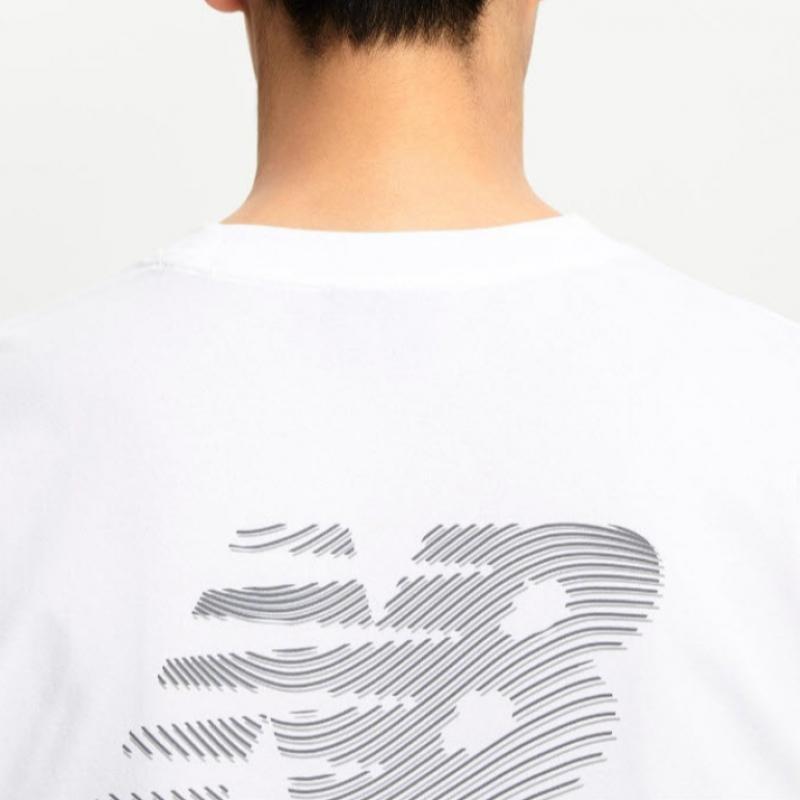 New Balance Short Sleeve Tee Nqj Nbnee22623 10 Uni Frozen Cool Big Logo Short Sleeve Tee