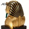 Classic Egyptian Culture Souvenir Sphinx Statue Resin Ornament, Retro Ancient Figurine, Stable Base Figurine for Office Artistic Sculpture, Miniatures