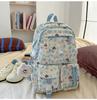 Schoolbag new high-value Japanese ins fresh, sweet and cute puppy puppy pain bag junior high school students lightweight backpack