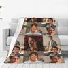 Drew Starkey Coperta Velluto Estate Aria Condizionata Multifunzione Super Calda Coperte Plaid per Letto Viaggio Copriletti