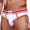 Bottomless Open Brief Prowler White-Red - Prowler Underwear - Bottomless