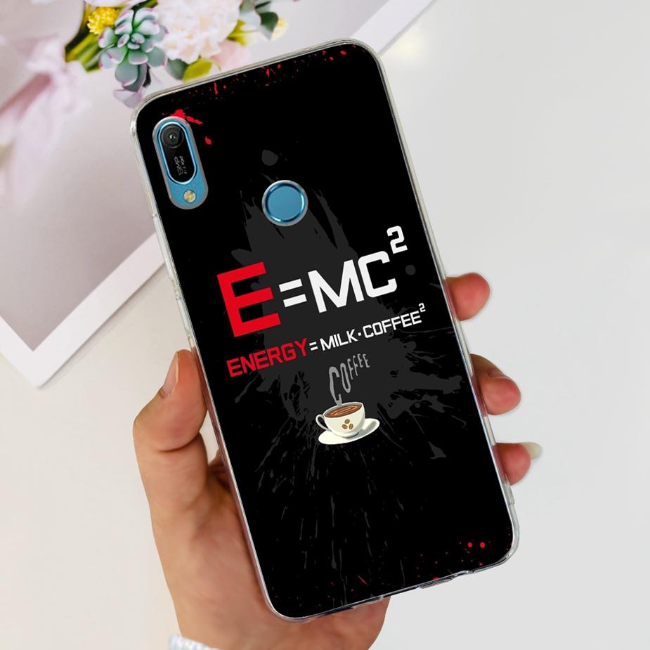 For Huawei Y6 2019 Case Y6 Prime 2019 Fashion Painted Cover Clear Silicone Phone Case For Huawei Y6s 2019 Y6 Pro 2019 Soft Shell
