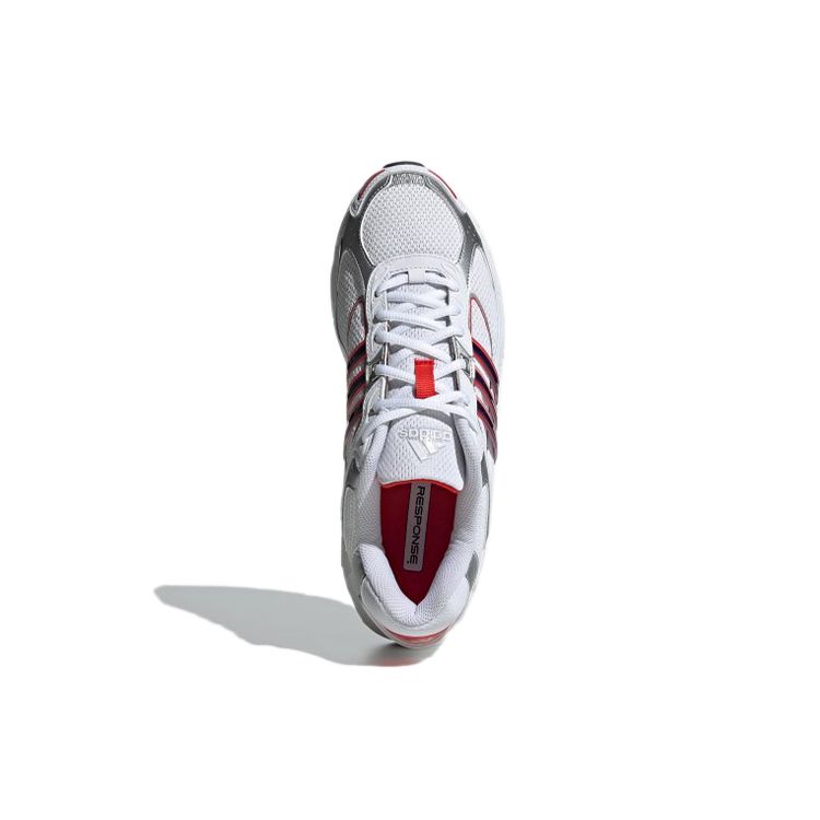Adidas Originals Retro Casual Breathable Fabric Low-Top Marathon Running Shoes Unisex Sneaker White Red GX2506