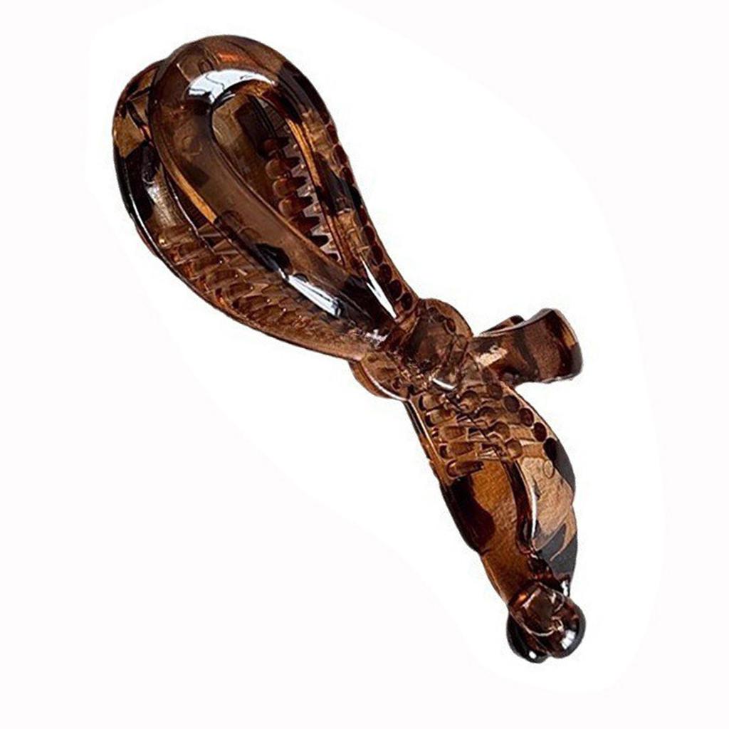 Banana Hair Clip Strong Hold Ponytail Clasps Compact Floral Design Hairpins Hair Decors for Casual or Special Occasion